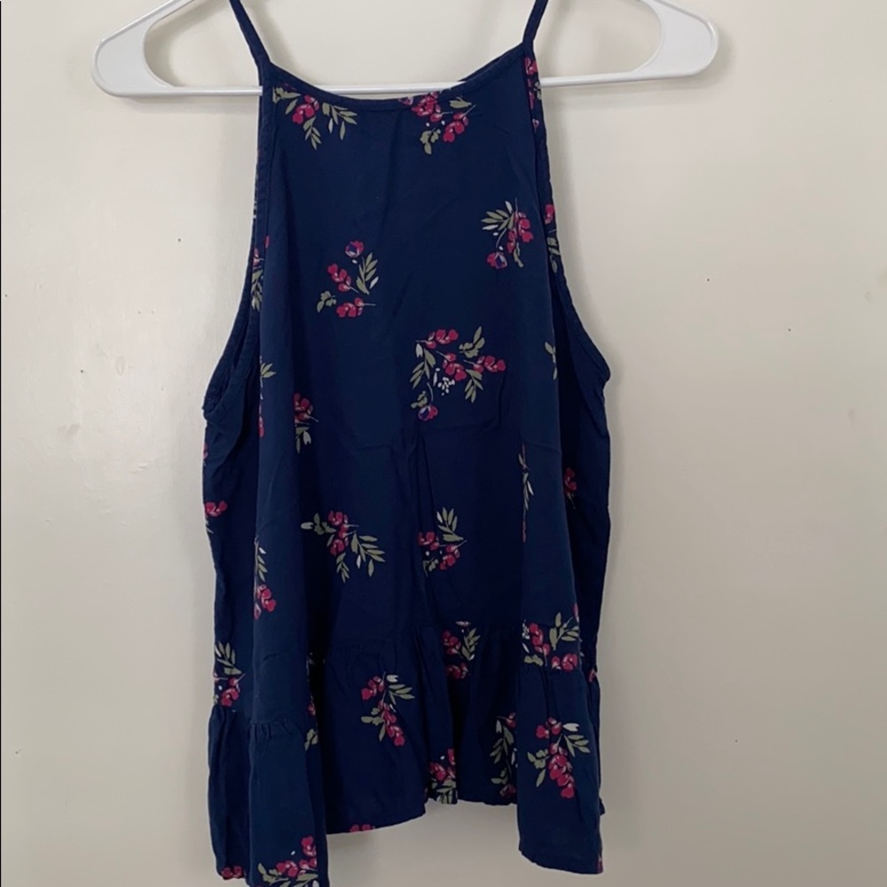 High neck tank top